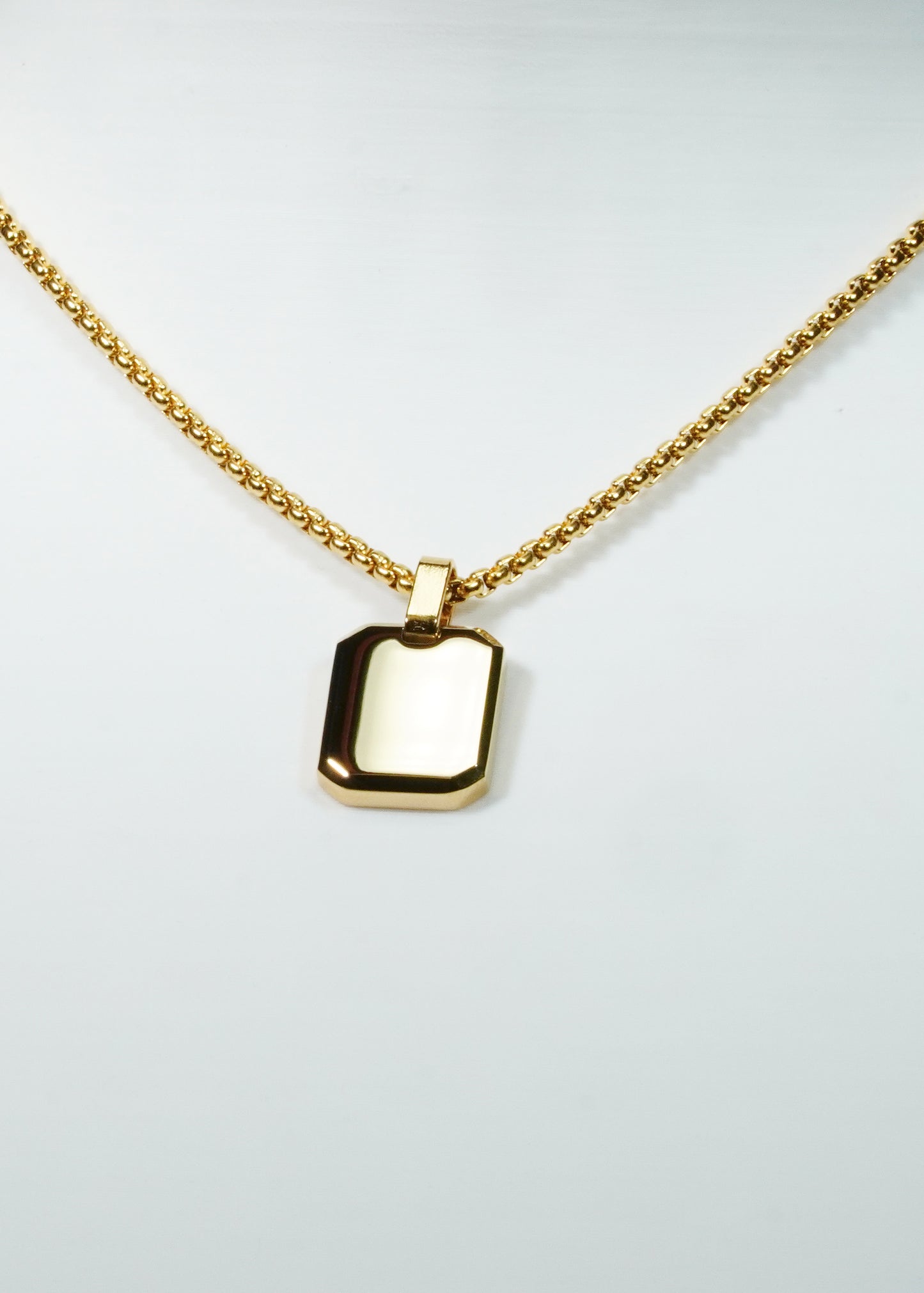 Sleek Edge Necklace