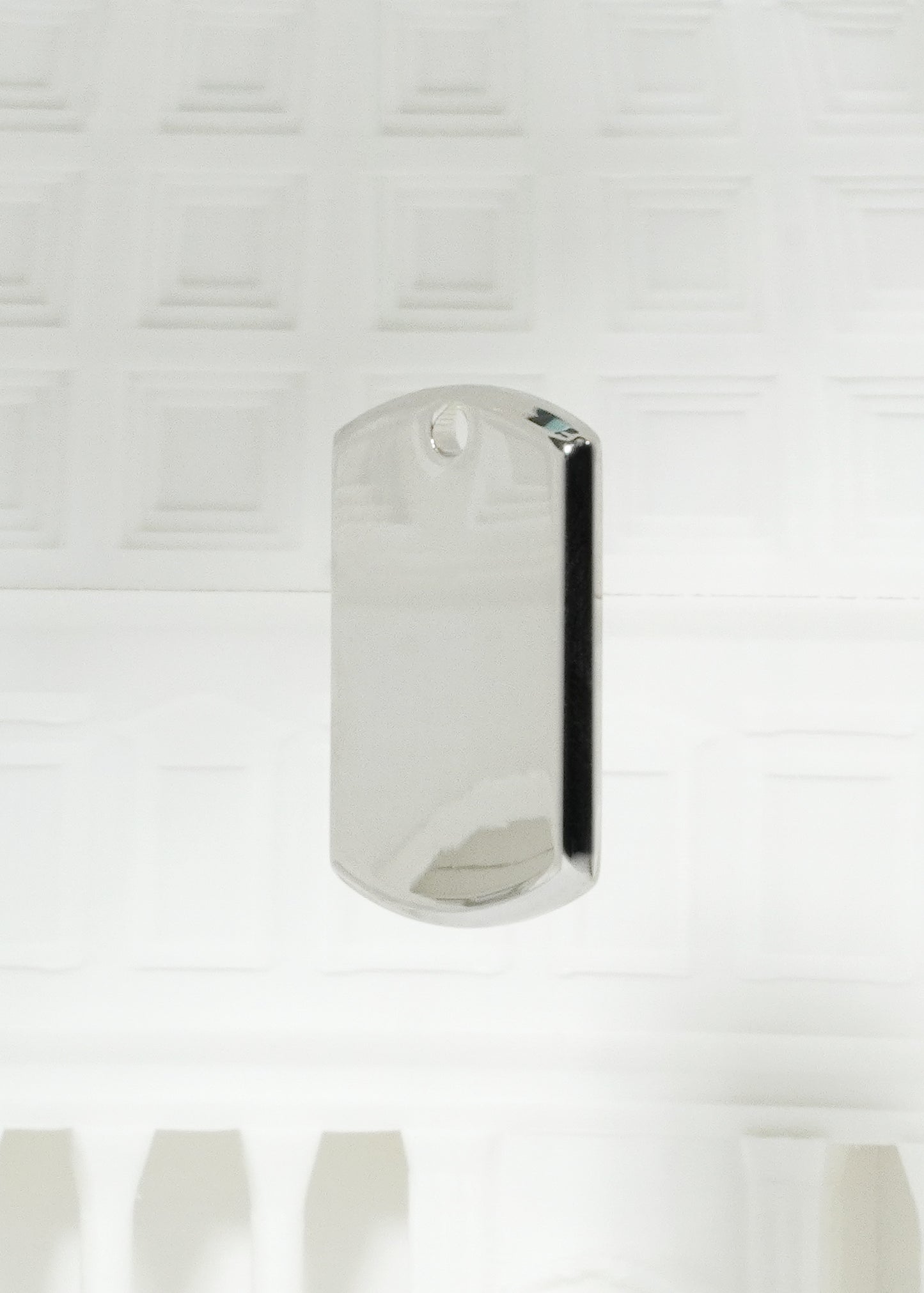 Sleek Rounded Rectangle Pendant