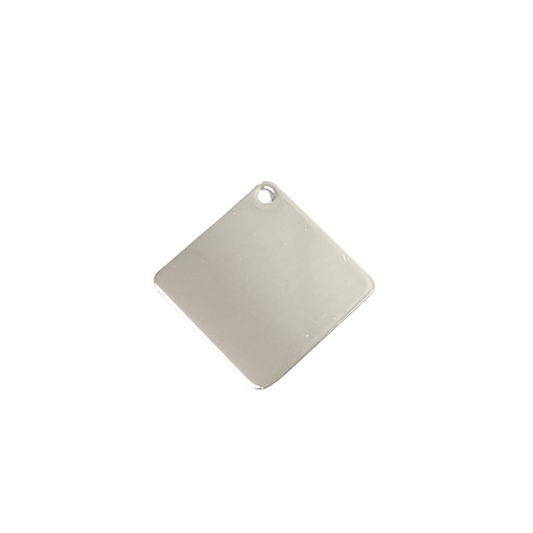 Asymmetrical Square Pendant