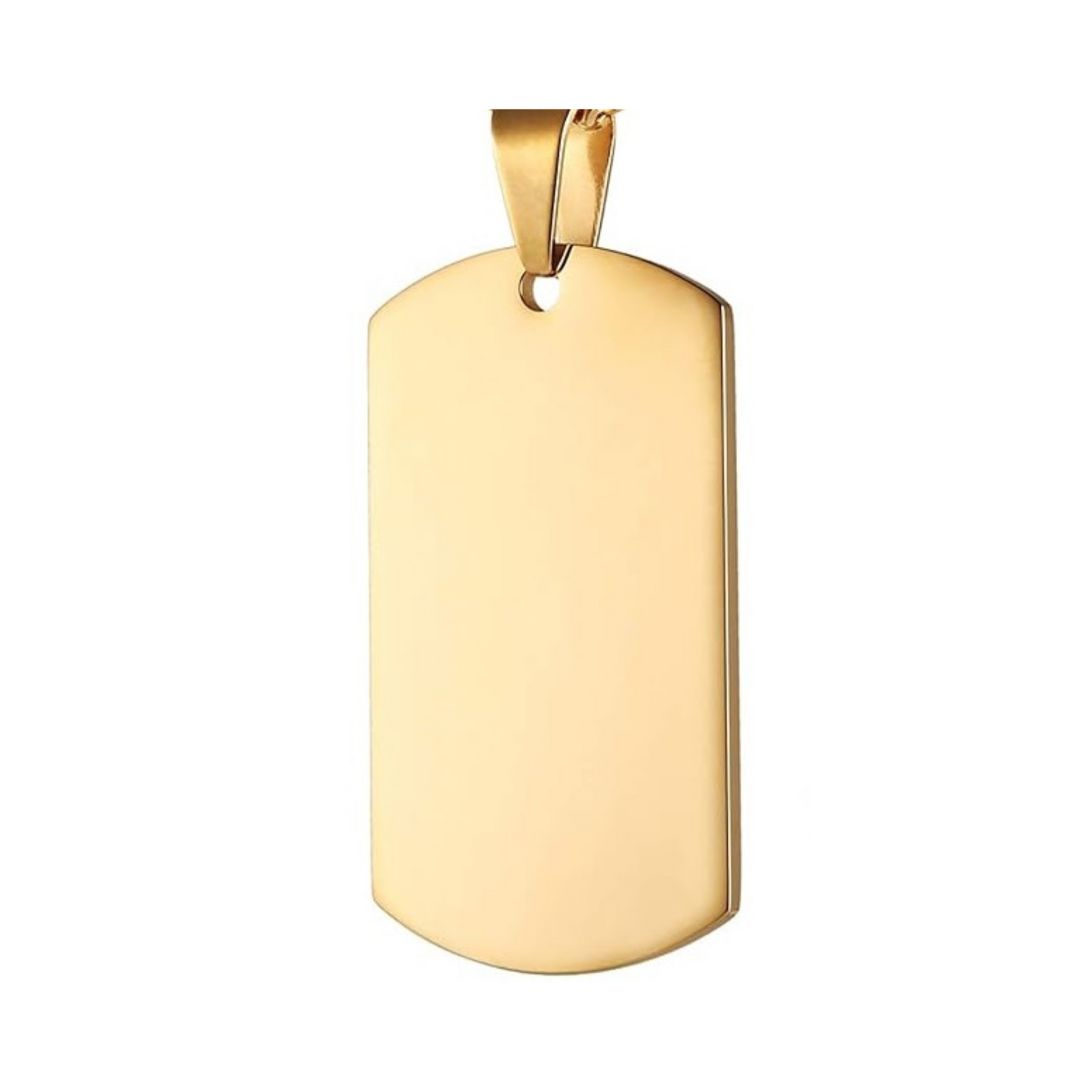 Sleek Rounded Rectangle Pendant